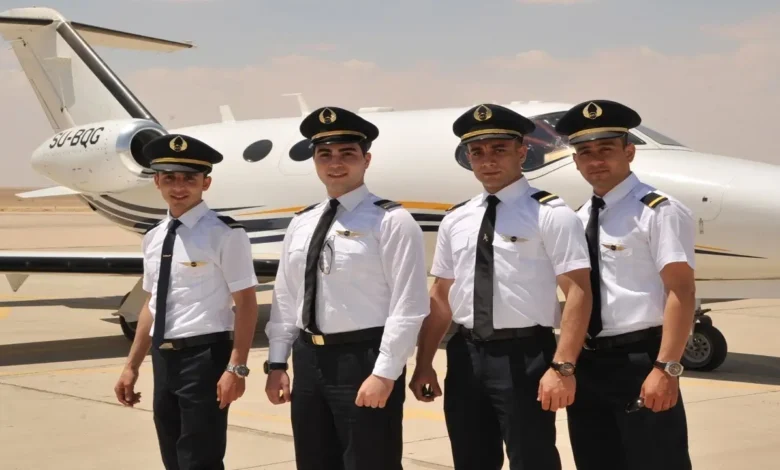 مصاريف وتنسيق كلية الطيران المدني